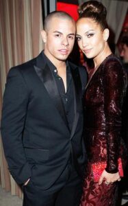 Jennifer Lopez con su novio Casper Smart